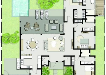 House / Villa - 3 Bedrooms - 208 m²