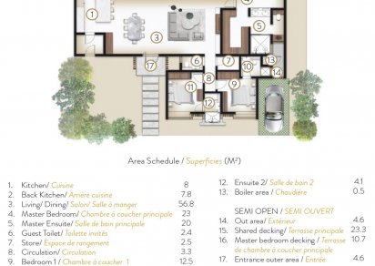 Maison/Villa - 3 chambres - 248 m²